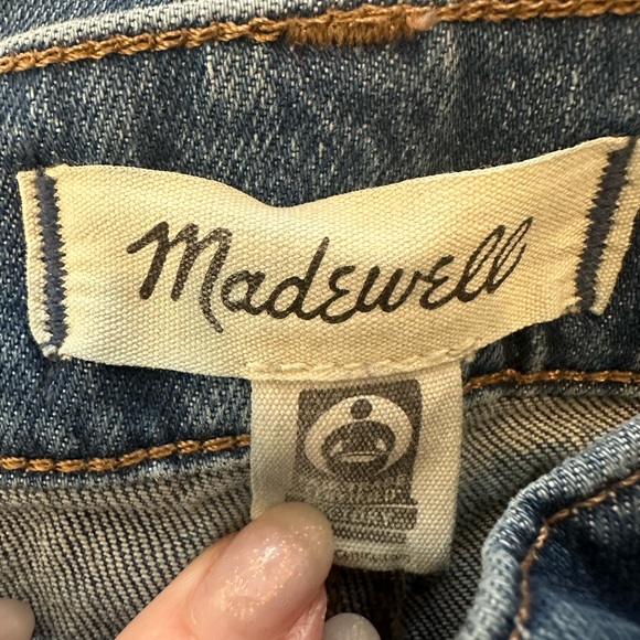 Madewell The Perfect Vintage Wide-Leg Crop Jean Size 26 - Picture 5 of 6